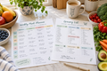 Weekly Meal Planner Lifestyle Mockup